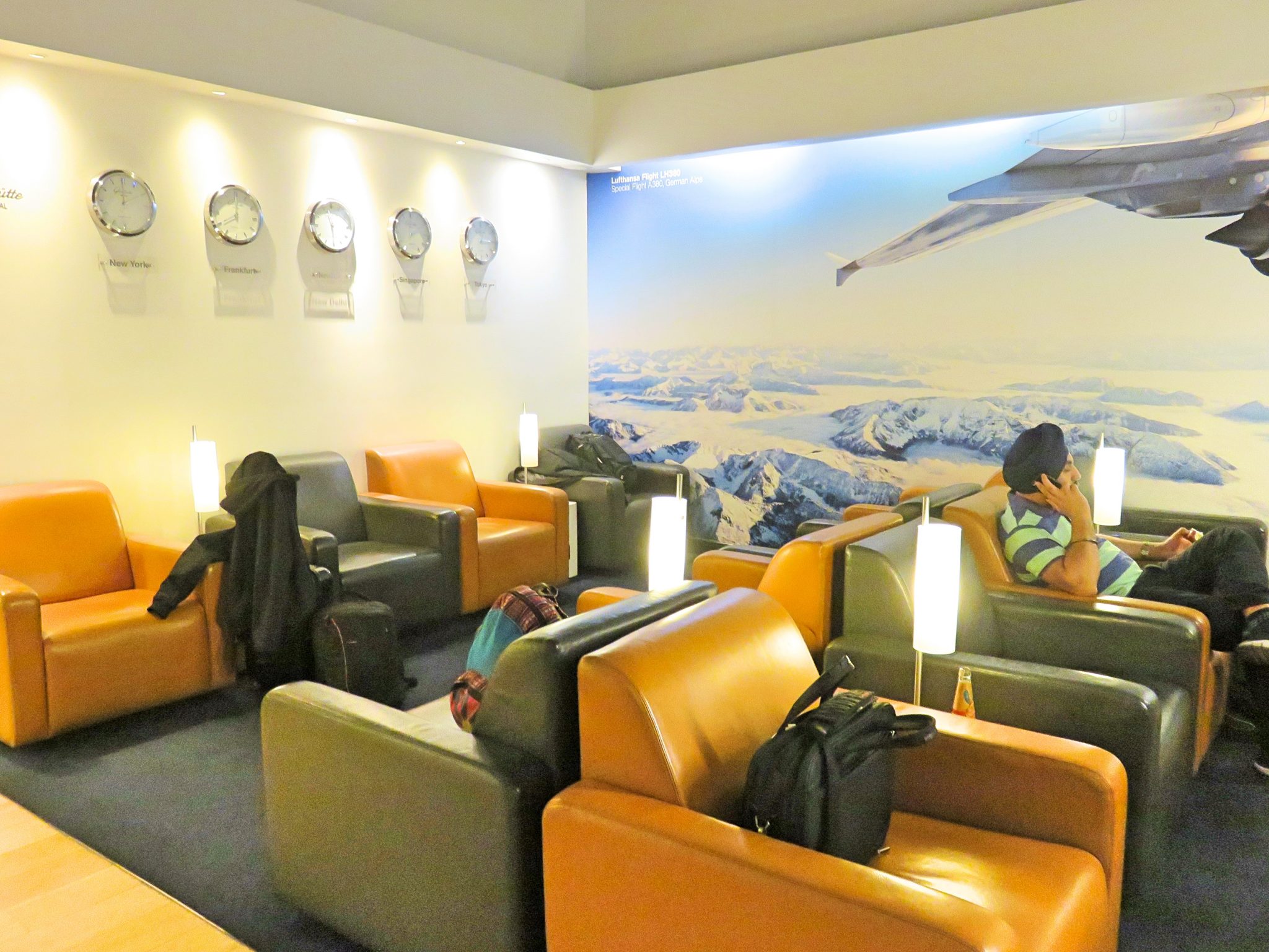 Lufthansa Business Lounge Delhi Airport