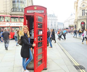 Telefonkiosk i London
