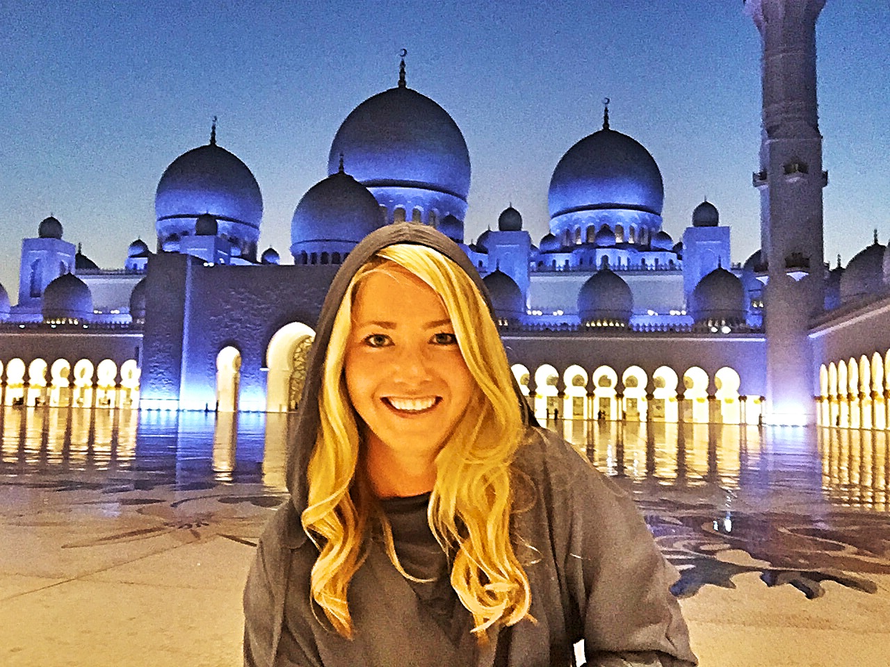 Moskén i Abu Dhabi