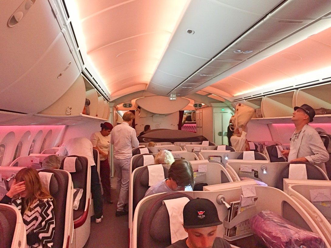 Qatar Airways Dreamliner Business Class
